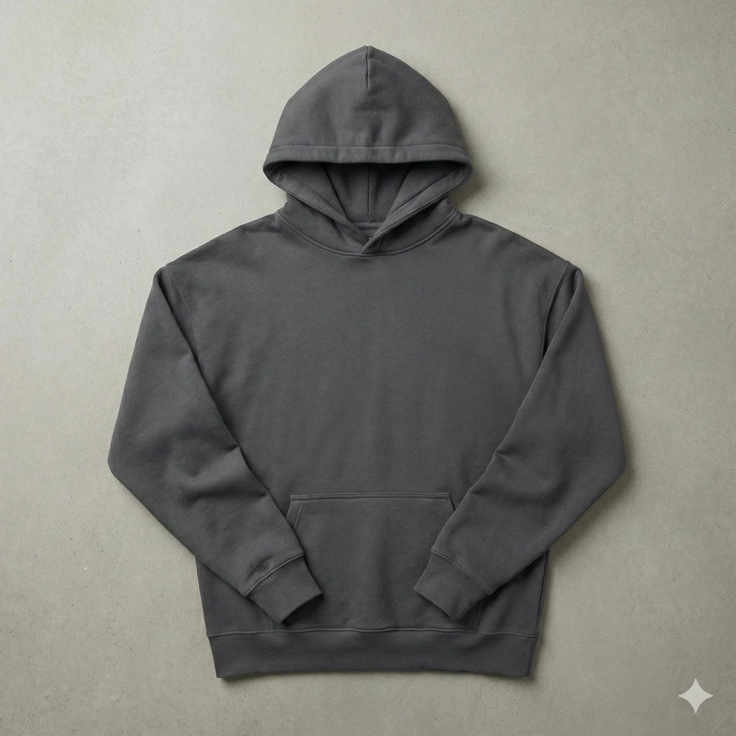 The Apex Heavyweight Fleece Hoodie | Charcoal Slate