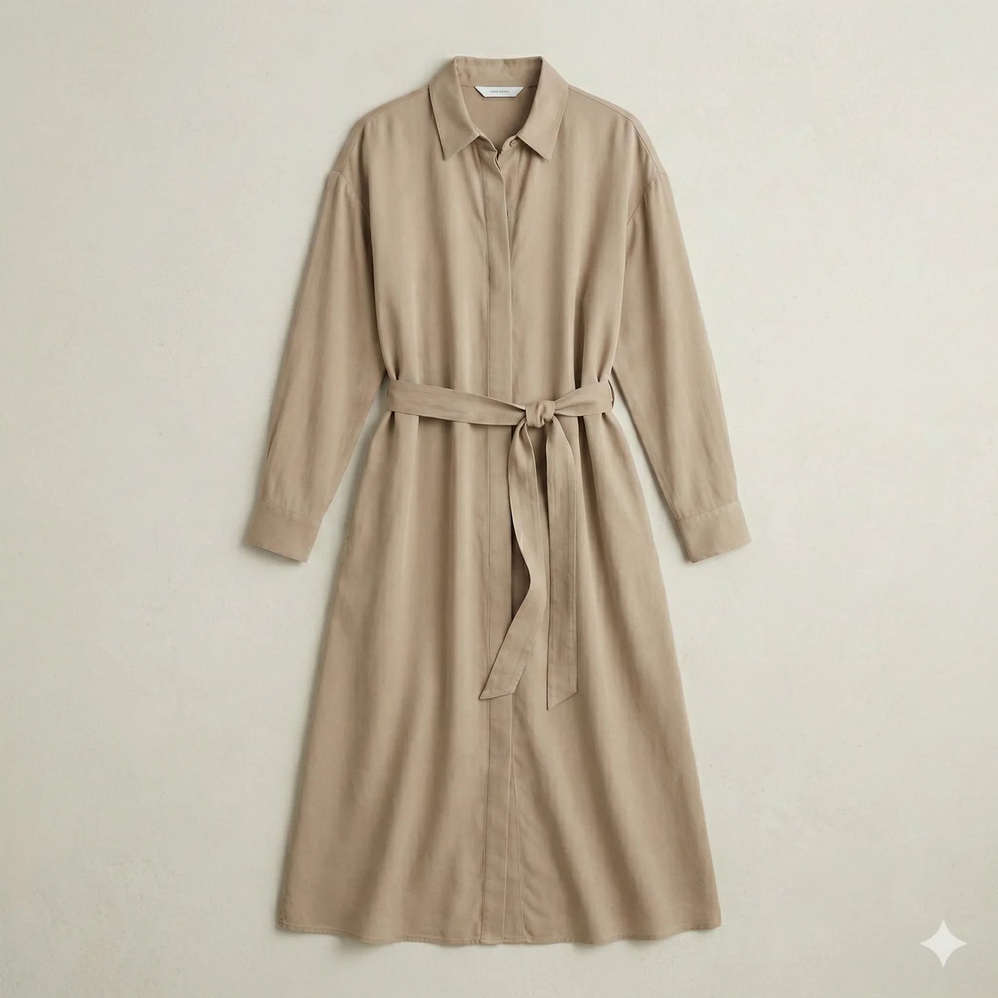 The Siena Tencel™ Midi Dress | Sandstone