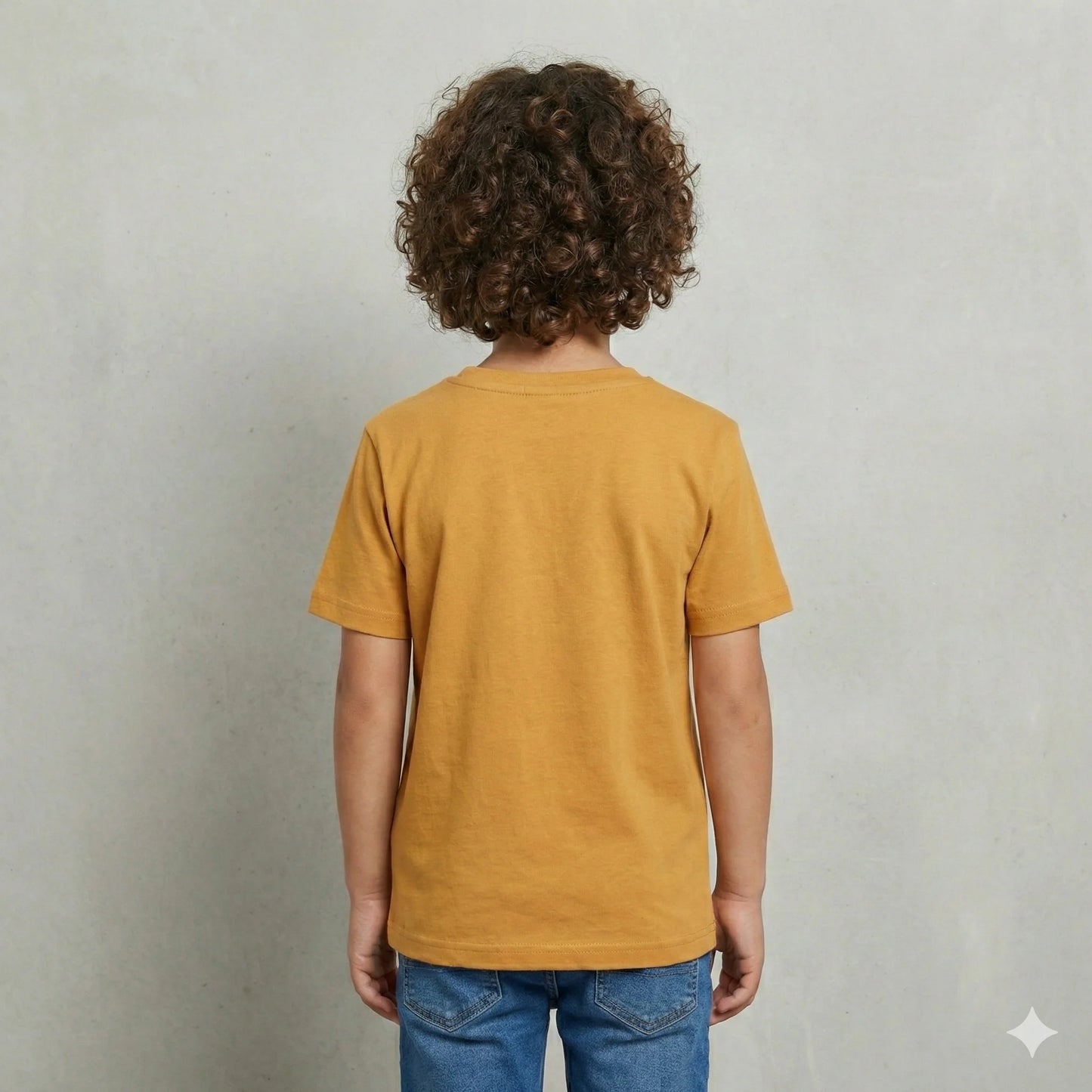 The Everyday Knit Tee | Mustard Yellow
