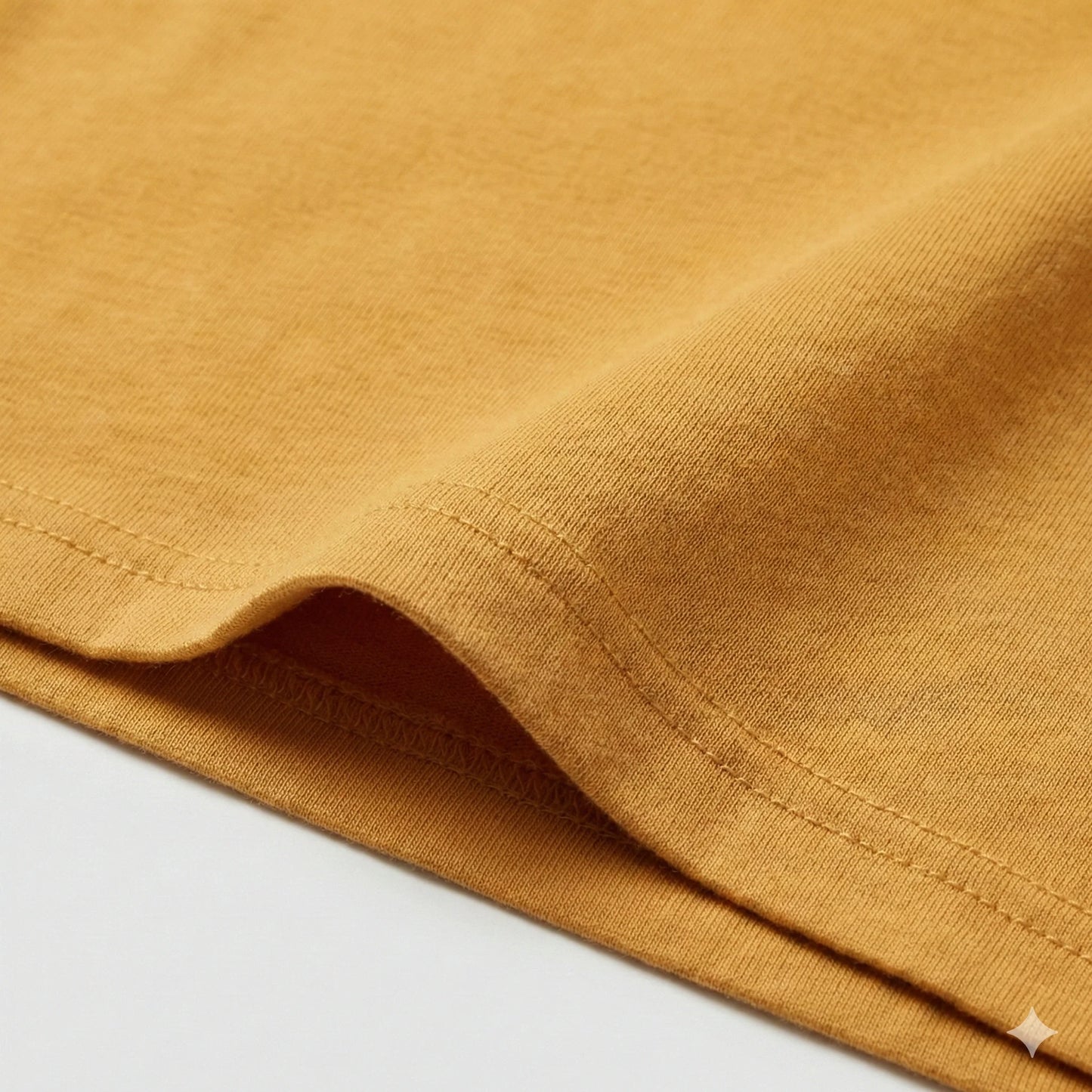 The Everyday Knit Tee | Mustard Yellow