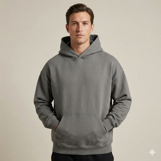 The Apex Heavyweight Hoodie | Carbon Ash
