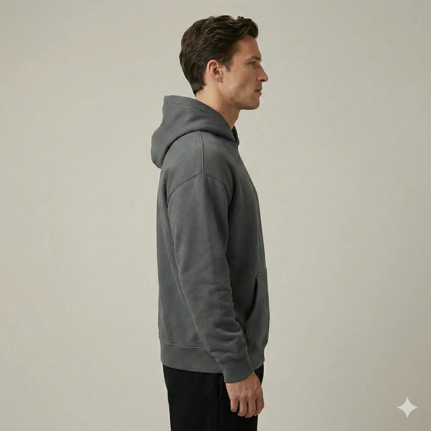 The Apex Heavyweight Fleece Hoodie | Charcoal Slate