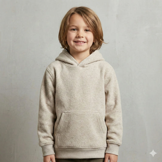 The Cozy Fleece Hoodie | Oatmeal Heather