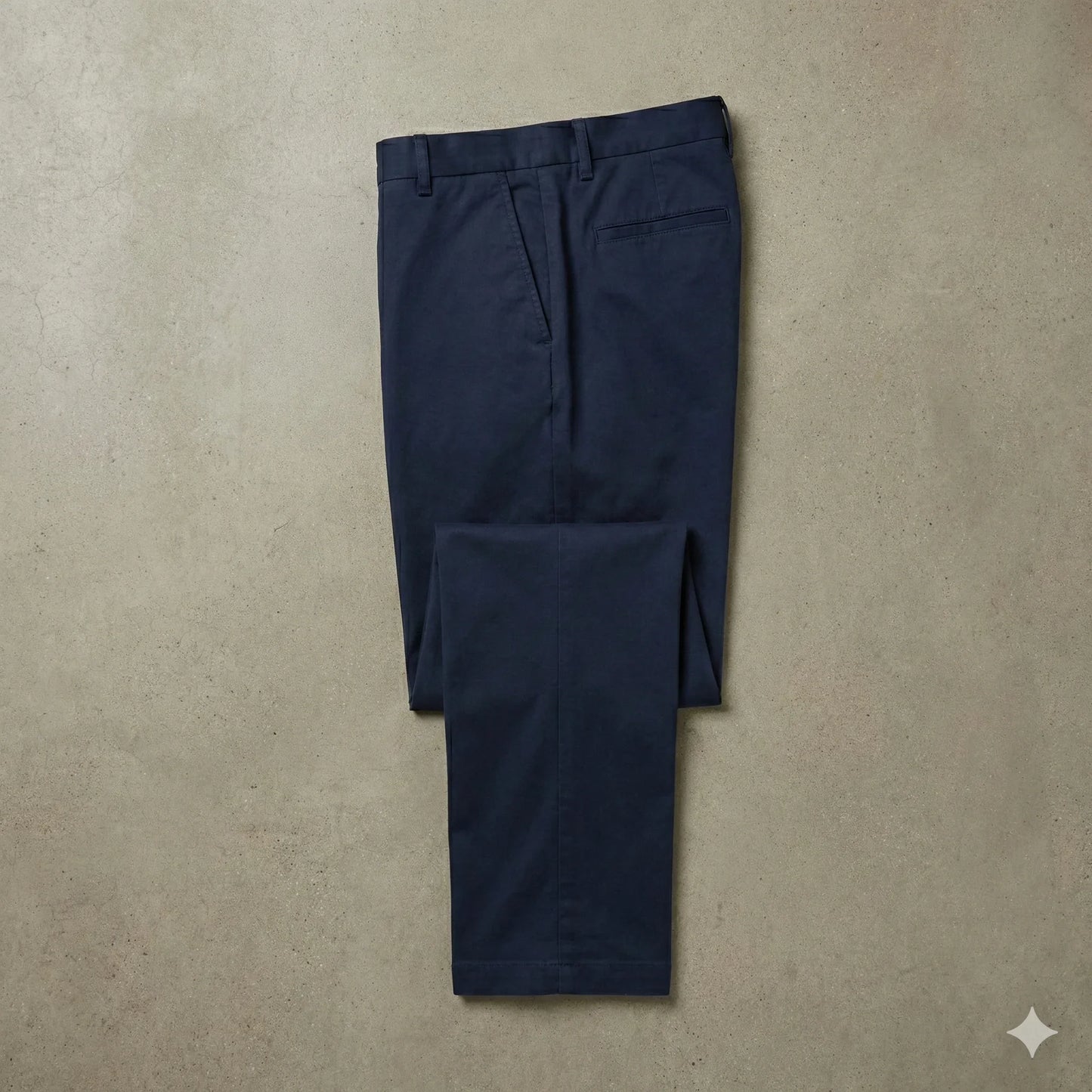 The Como Tailored Stretch Trouser | Deep Navy