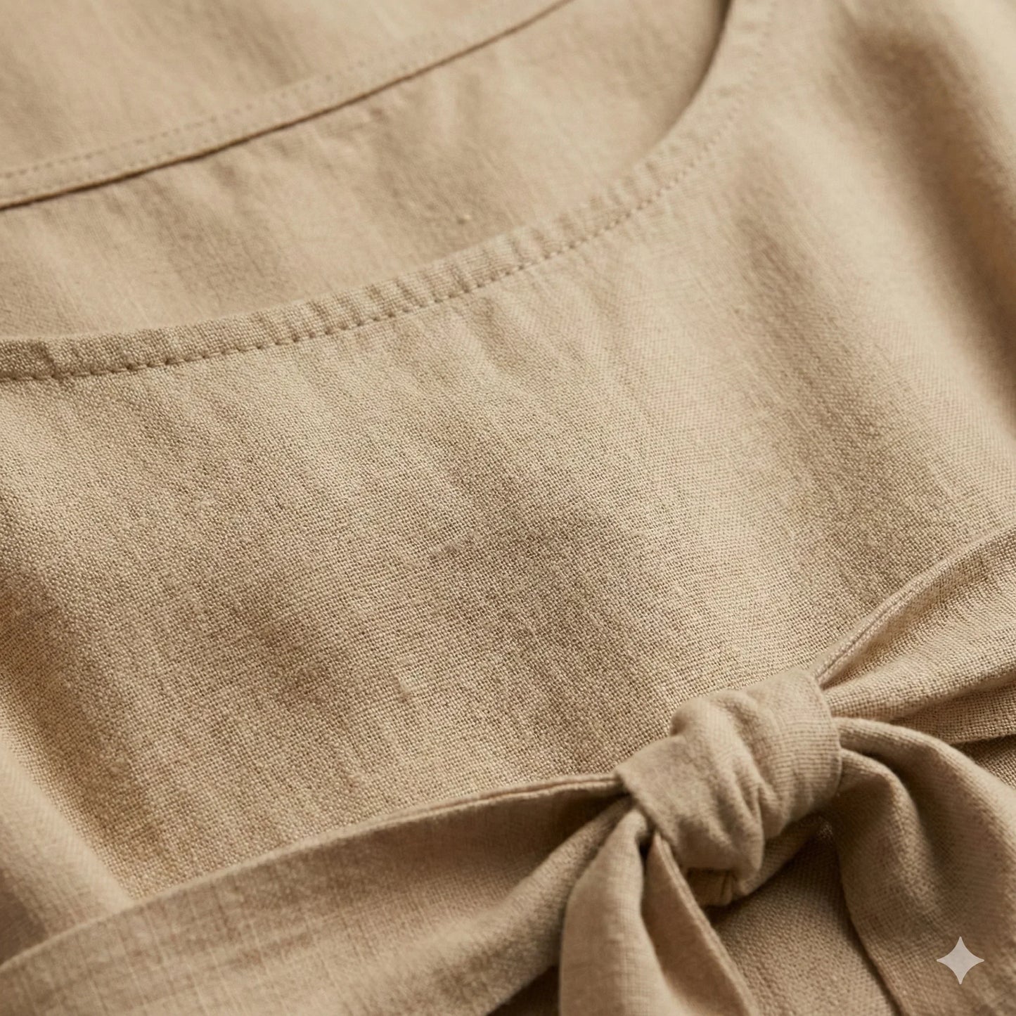 The Siena Utility Midi Dress | Sandstone